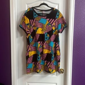 Hot topic sally t shirt dress plus size dress xxl